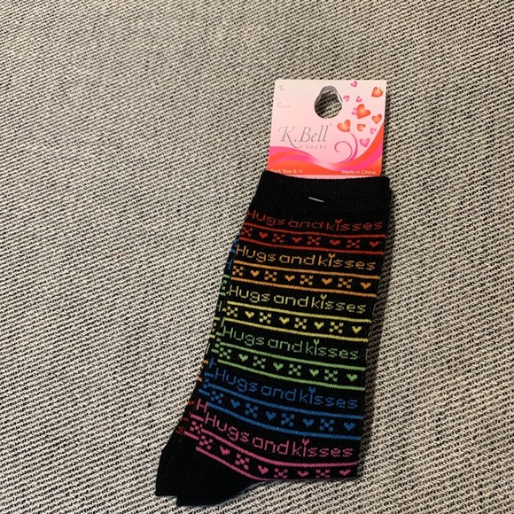K Bell Socks 4 Pair Assorted Lot New - Picture 6 of 7